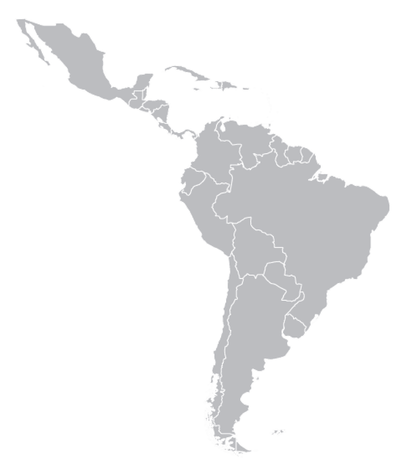 LATAM map